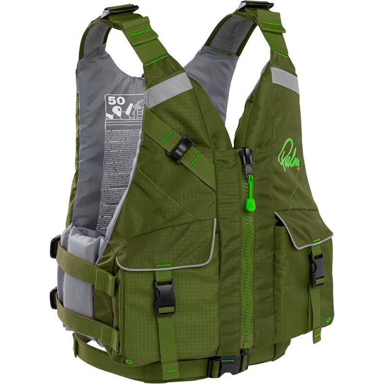 2026 Palm Hydro Adventure PFD Buoyancy Aid 11464 - Olive