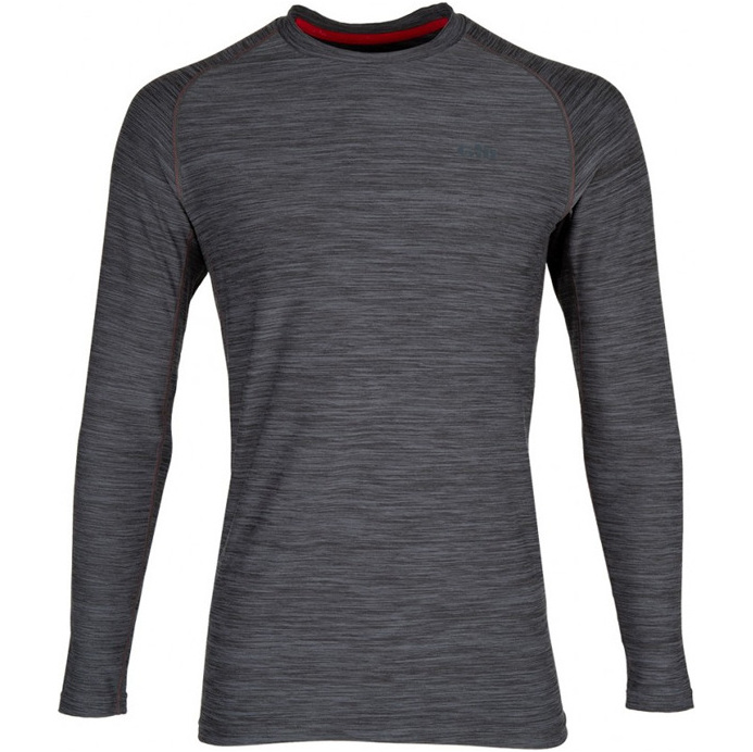 Gill Mens Crew Neck Base Layer 1282 - Ash