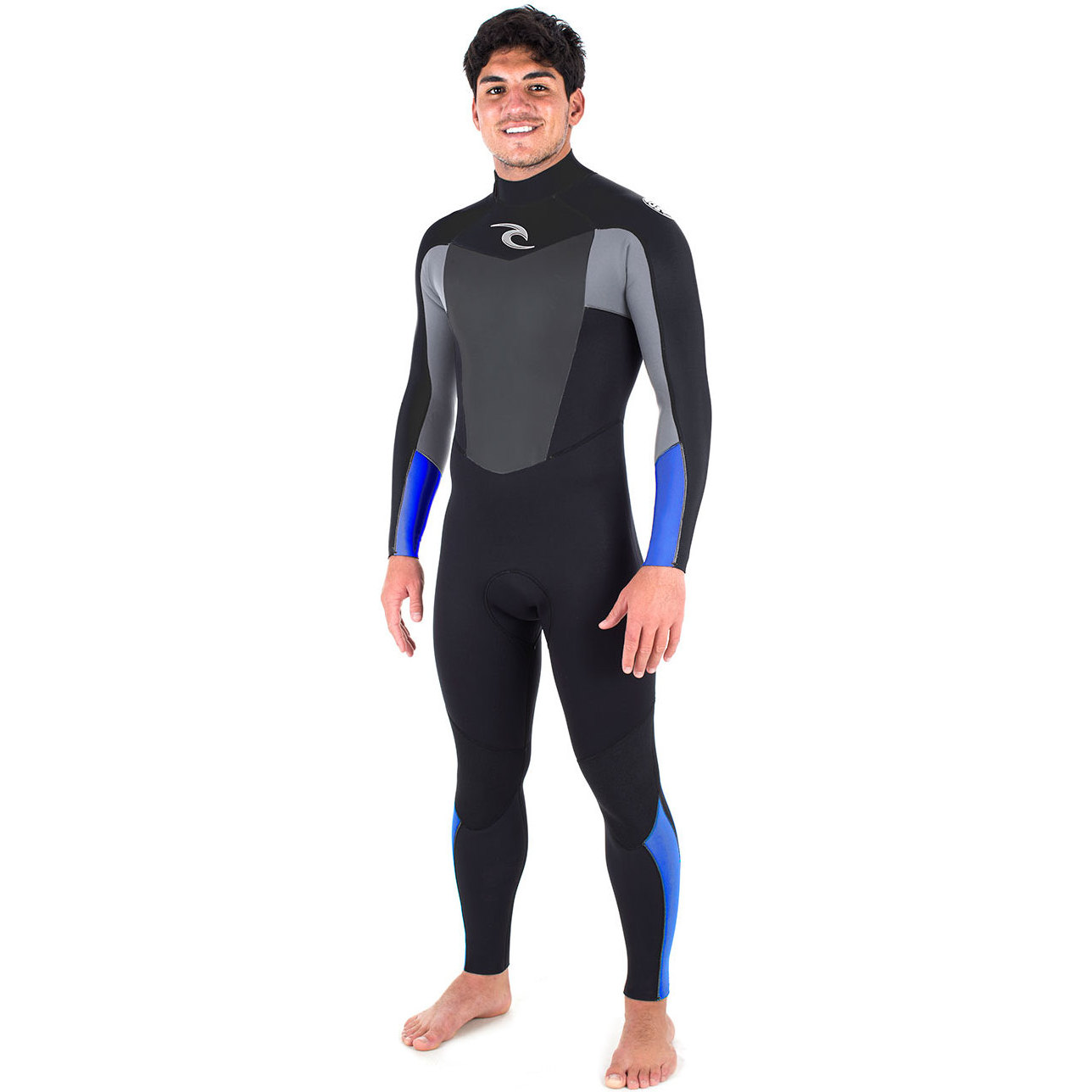 Rip Curl Omega 3/2mm GBS Back Zip Wetsuit BLUE WSM6LM