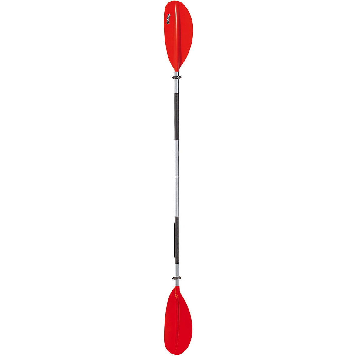2026 Bravo KWB 220cm 2 Piece Aluminium Curved Blade Kayak Paddle Red 6277060N