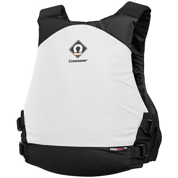 2026 Crewsaver Pro 50N Chest Zip Buoyancy Aid White 2631