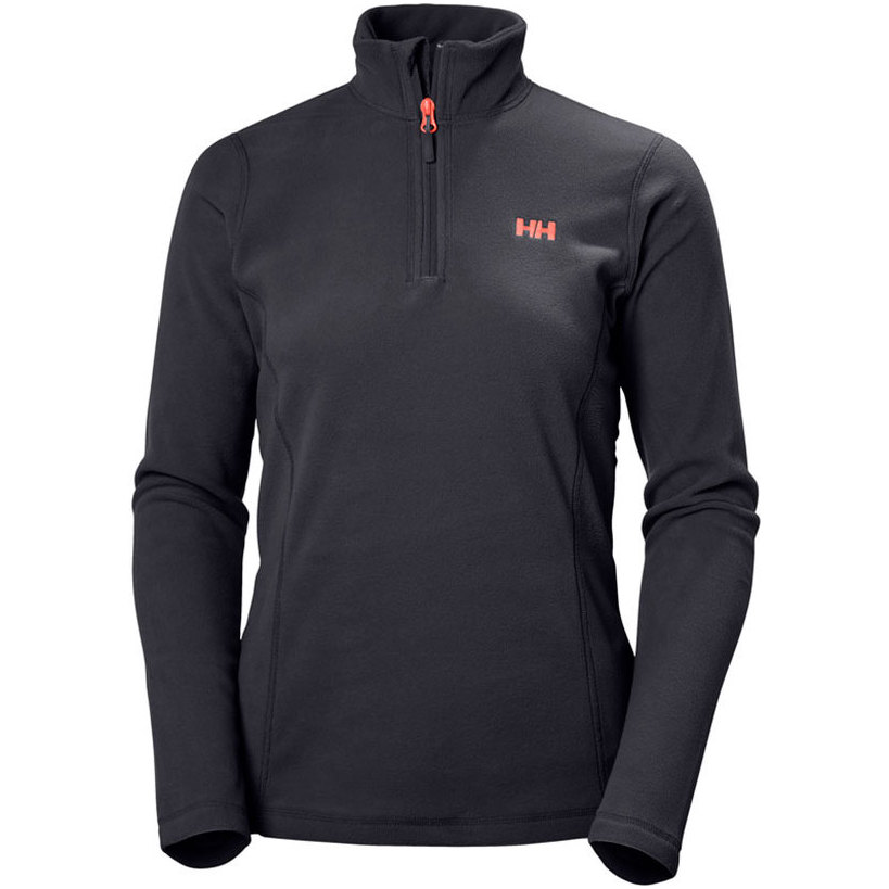 2019 Helly Hansen Womens Daybreaker 1/2 Zip Fleece Graphite 50845