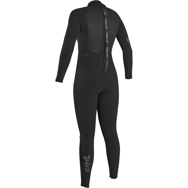 O'Neill Womens Epic 4/3mm Back Zip GBS Wetsuit BLACK 4214