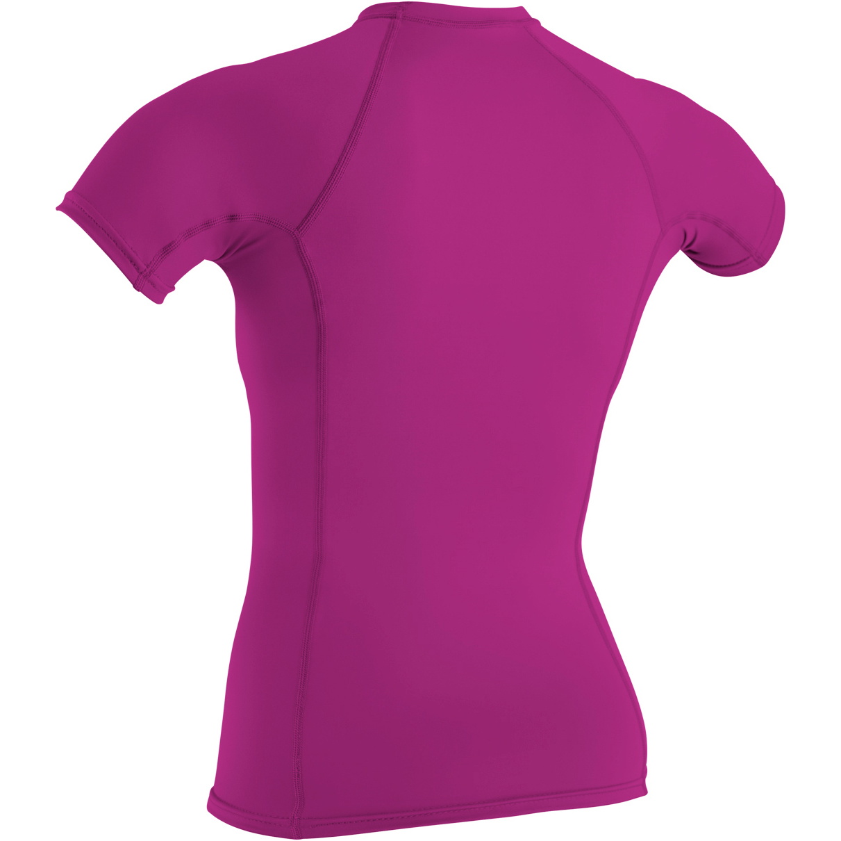 2026 O'Neill Womens Basic Skins Short Sleeve Crew Rash Vest 3548 - Fox Pink