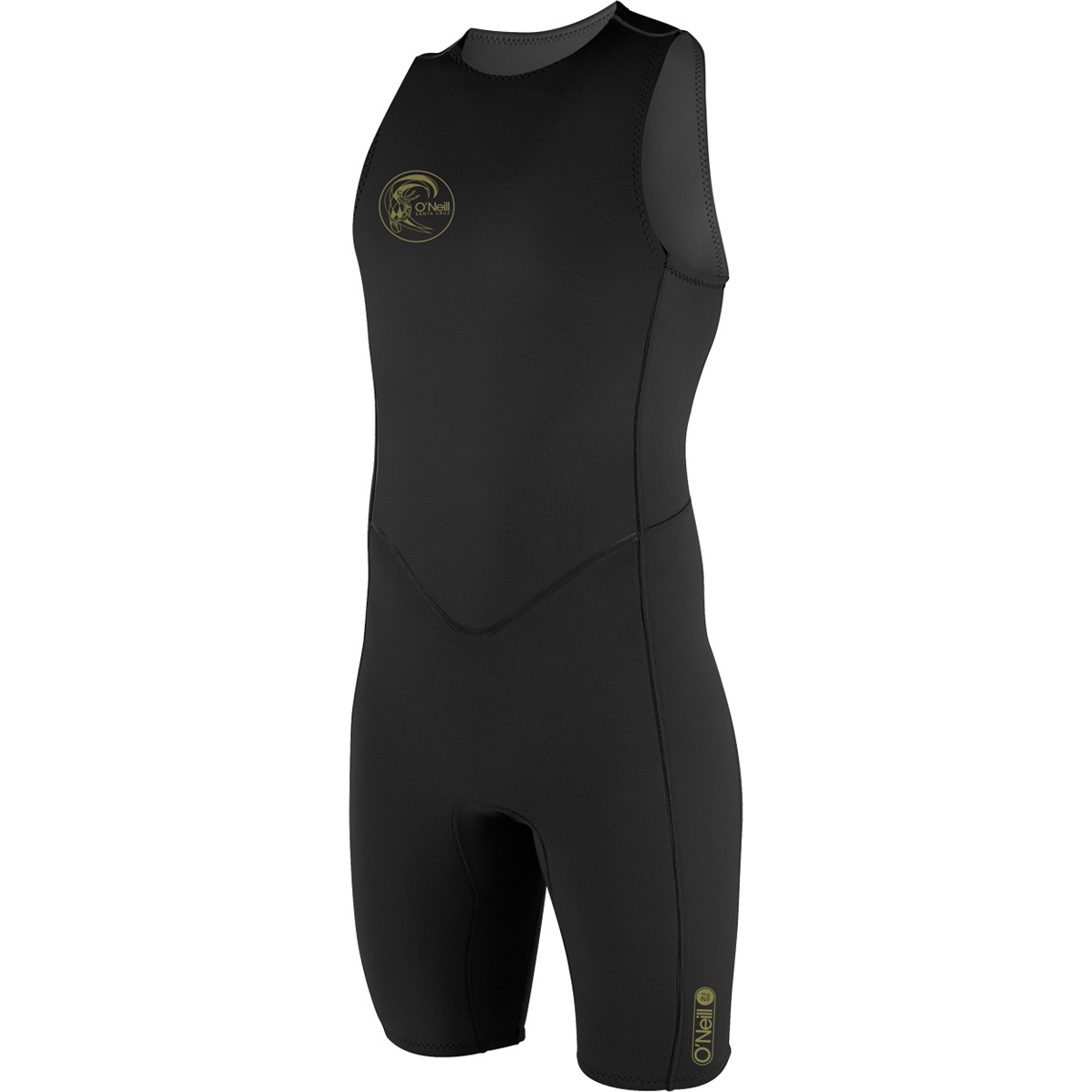 2026 O'Neill Mens O'Riginal 2mm Back Zip Short John Wetsuit 4529 - Black