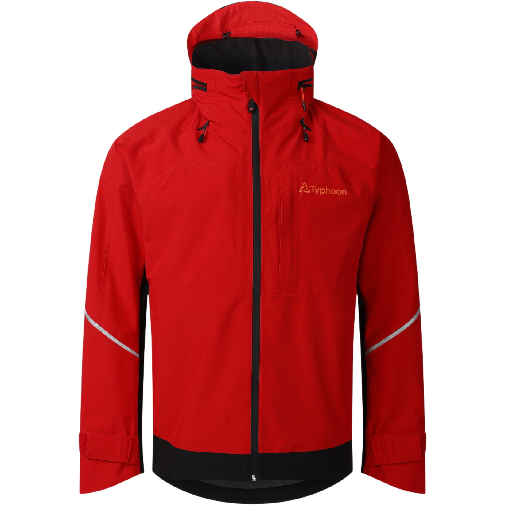 2026 Typhoon Performance Sailing Jacket P2037 - Red / Solar