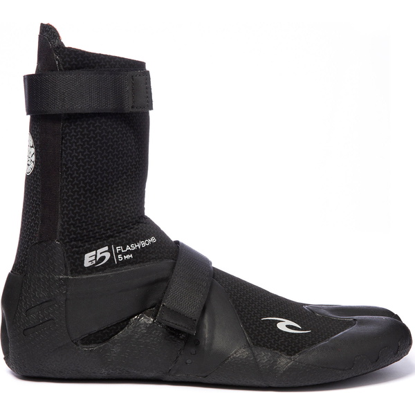 2020 Rip Curl Flashbomb 5mm Hidden Split Toe Boots WBO7IF - Black