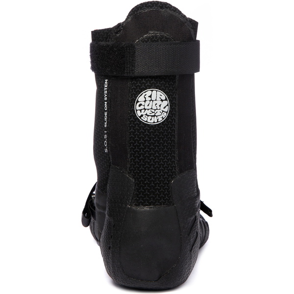 2020 Rip Curl Flashbomb 5mm Hidden Split Toe Boots WBO7IF - Black