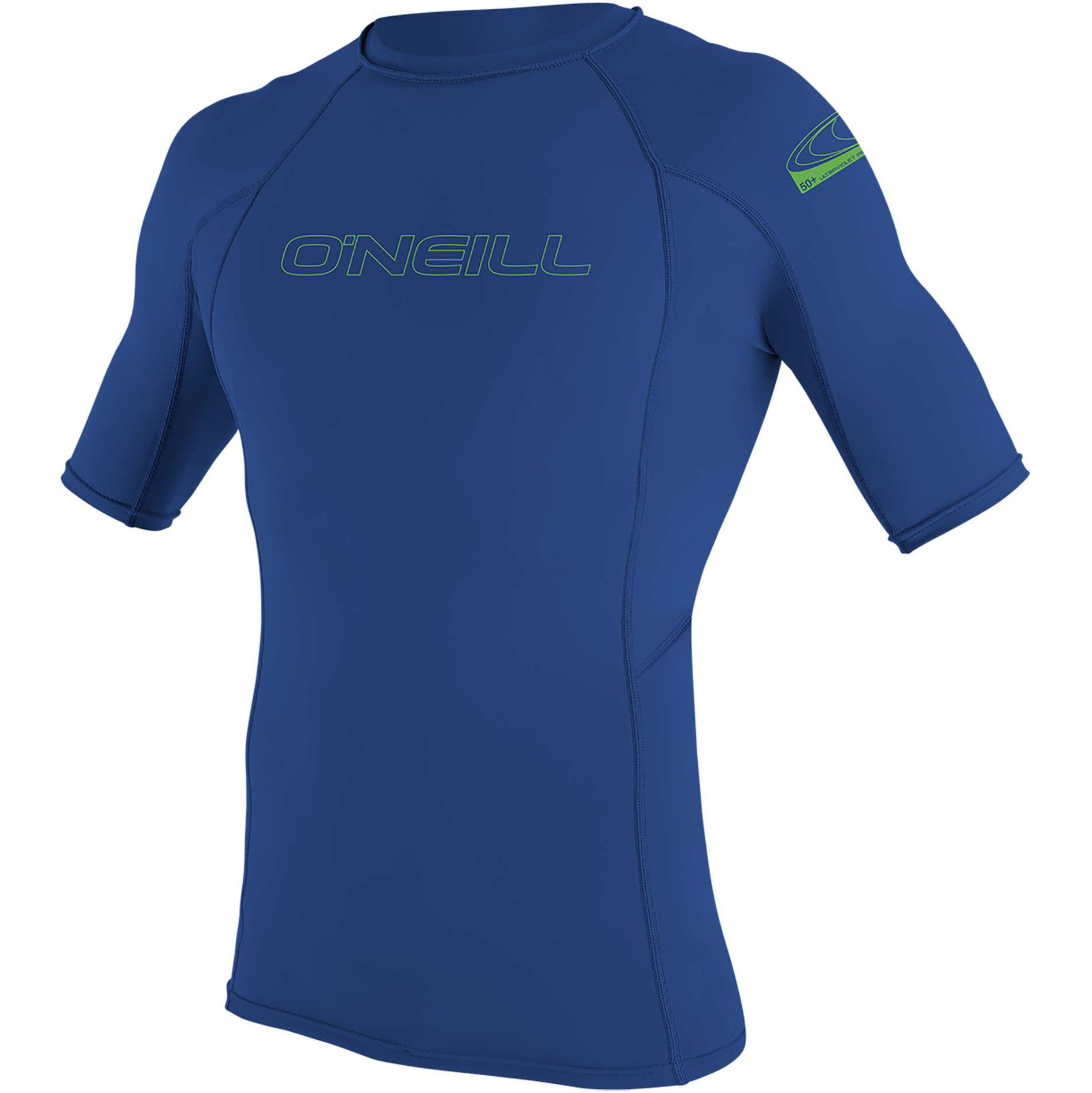 2026 O'Neill Youth Basic Skins Short Sleeve Rash Vest 3345 - Pacific