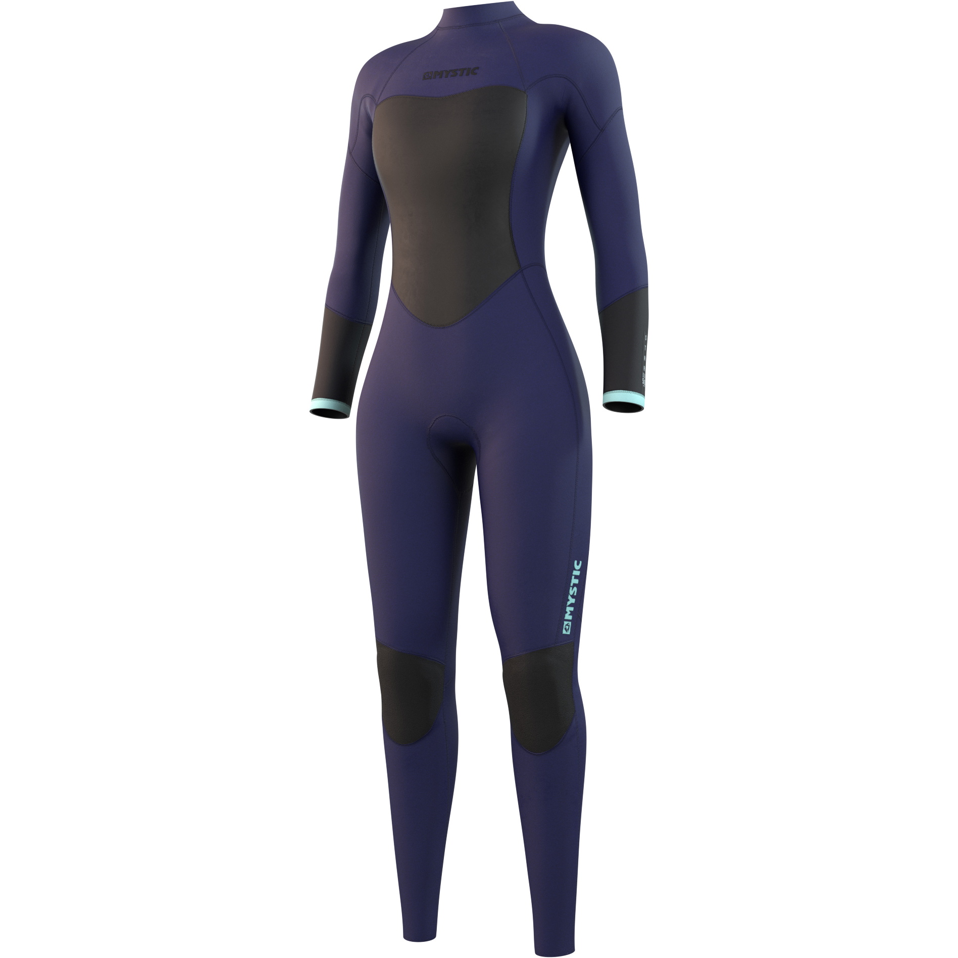 Mystic Womens Star 3/2mm Back Zip Wetsuit 210318 - Night Blue