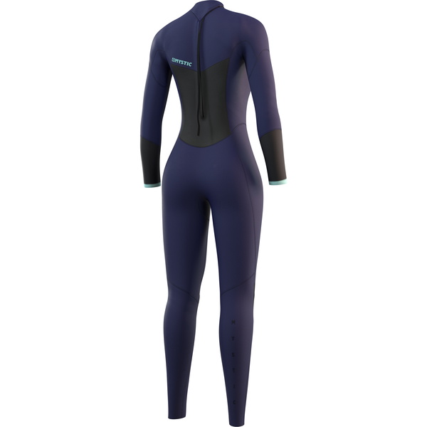 Mystic Womens Star 3/2mm Back Zip Wetsuit 210318 - Night Blue