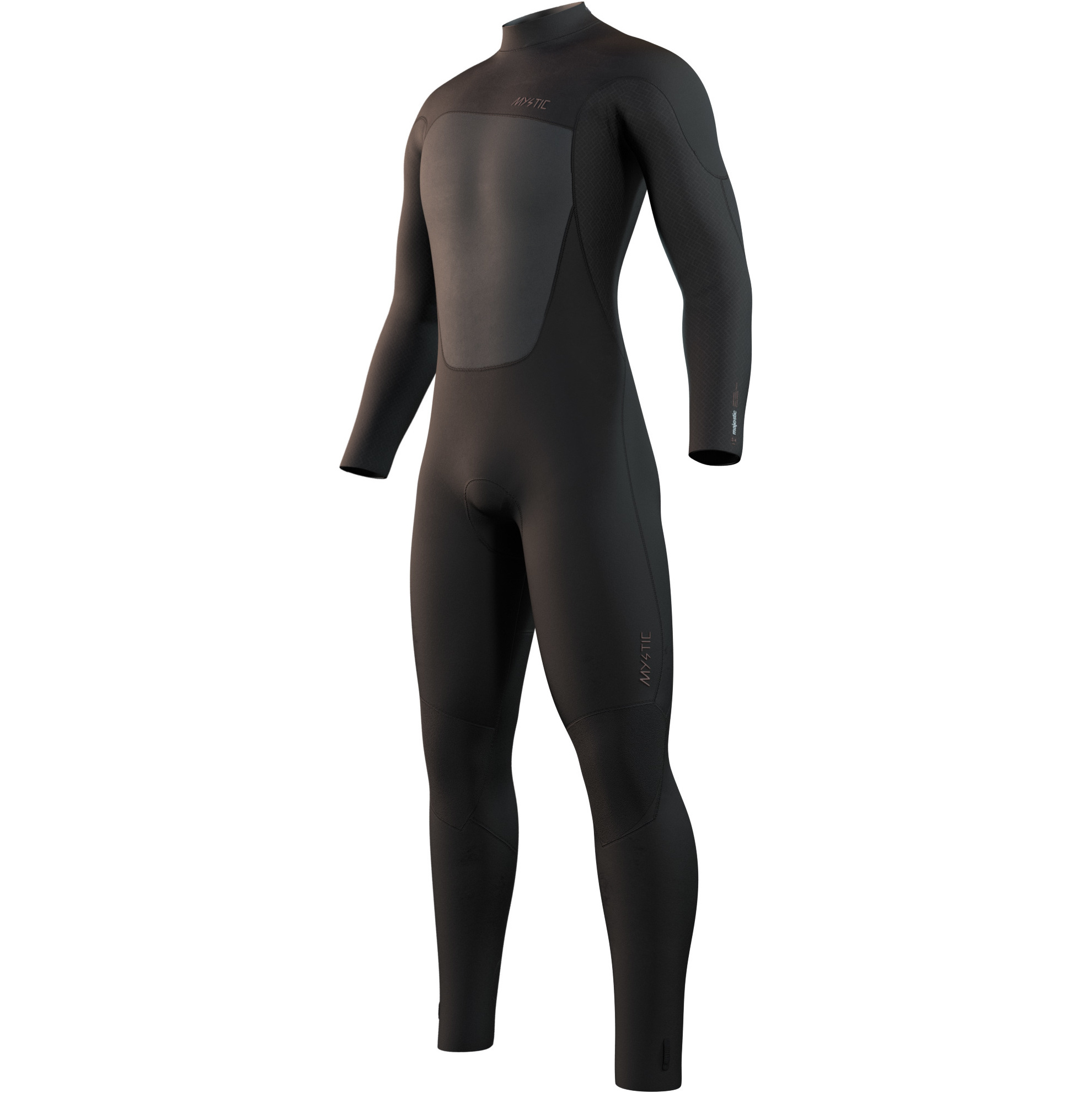 2026 Mystic Mens Majestic 5/4mm Back Zip Wetsuit 35000.230003 - Black