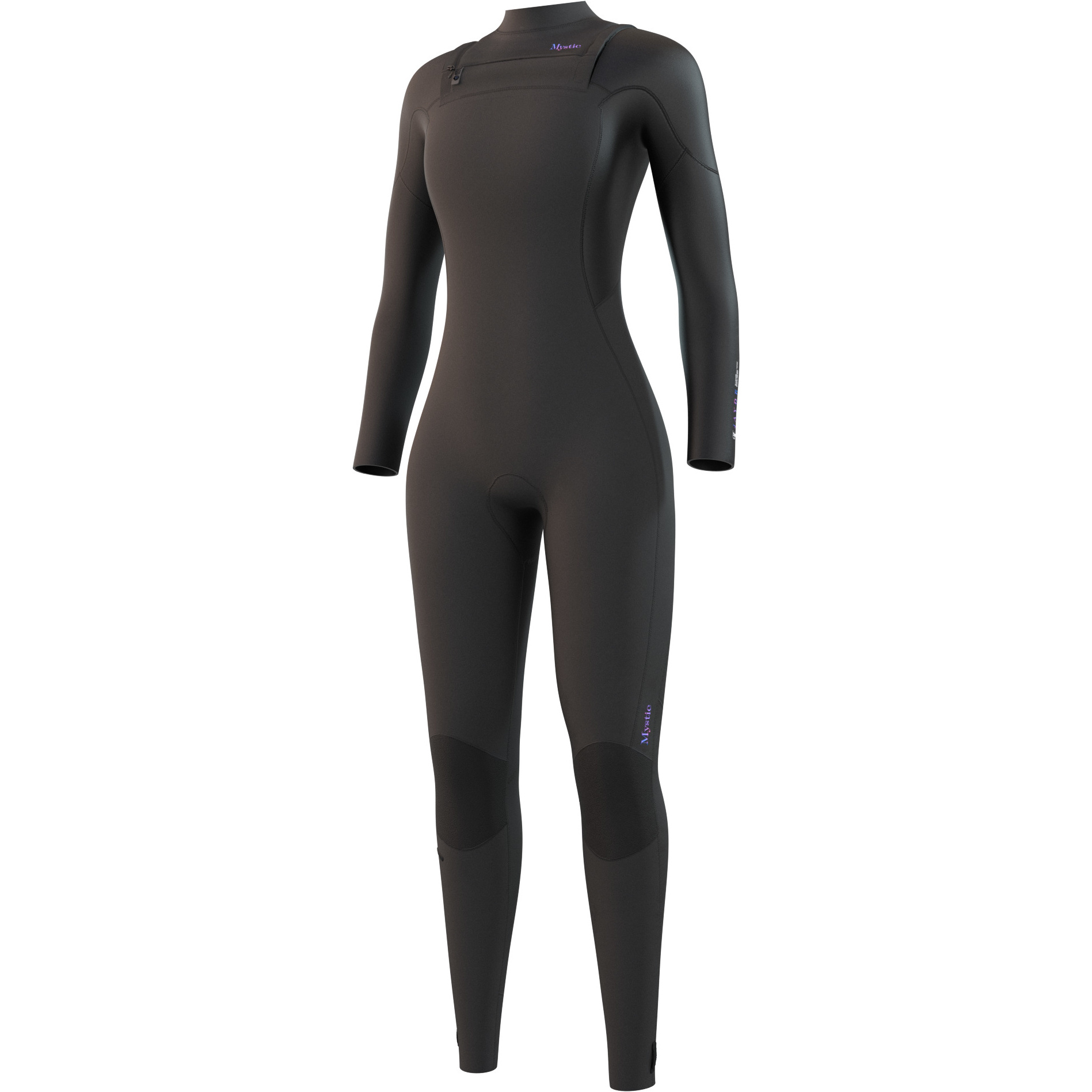 2025 Mystic Womens Jayde 4/3mm Double Front Zip Wetsuit 35000.230013 - Black