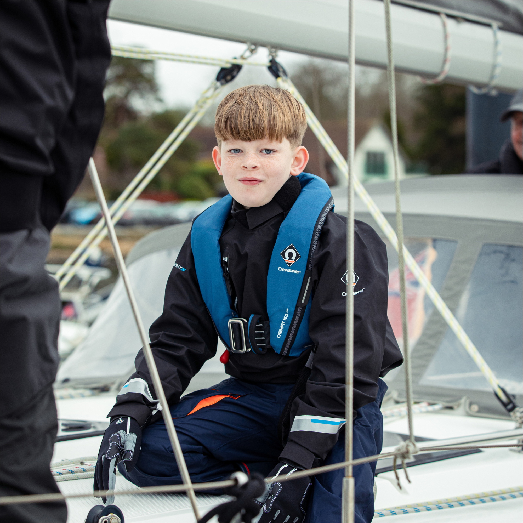 2026 Crewsaver Junior Crewfit 150N Lifejacket Auto With Harness 9705BA ...