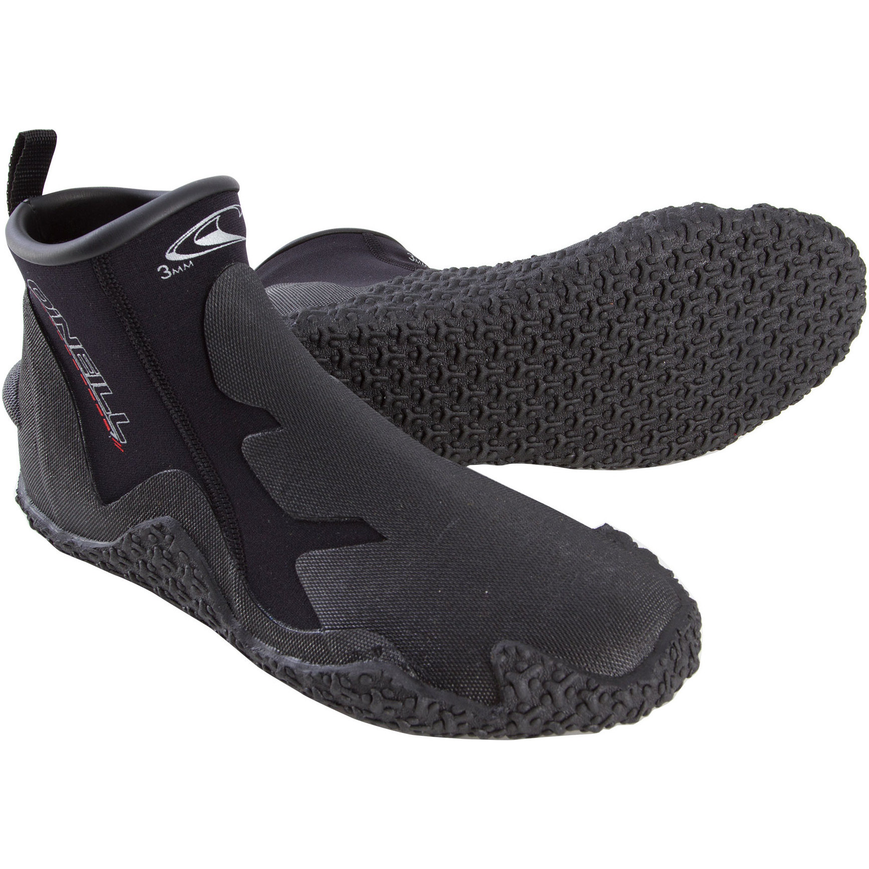 2026 O'Neill 3mm Tropical Dive Boots 3998 - Black
