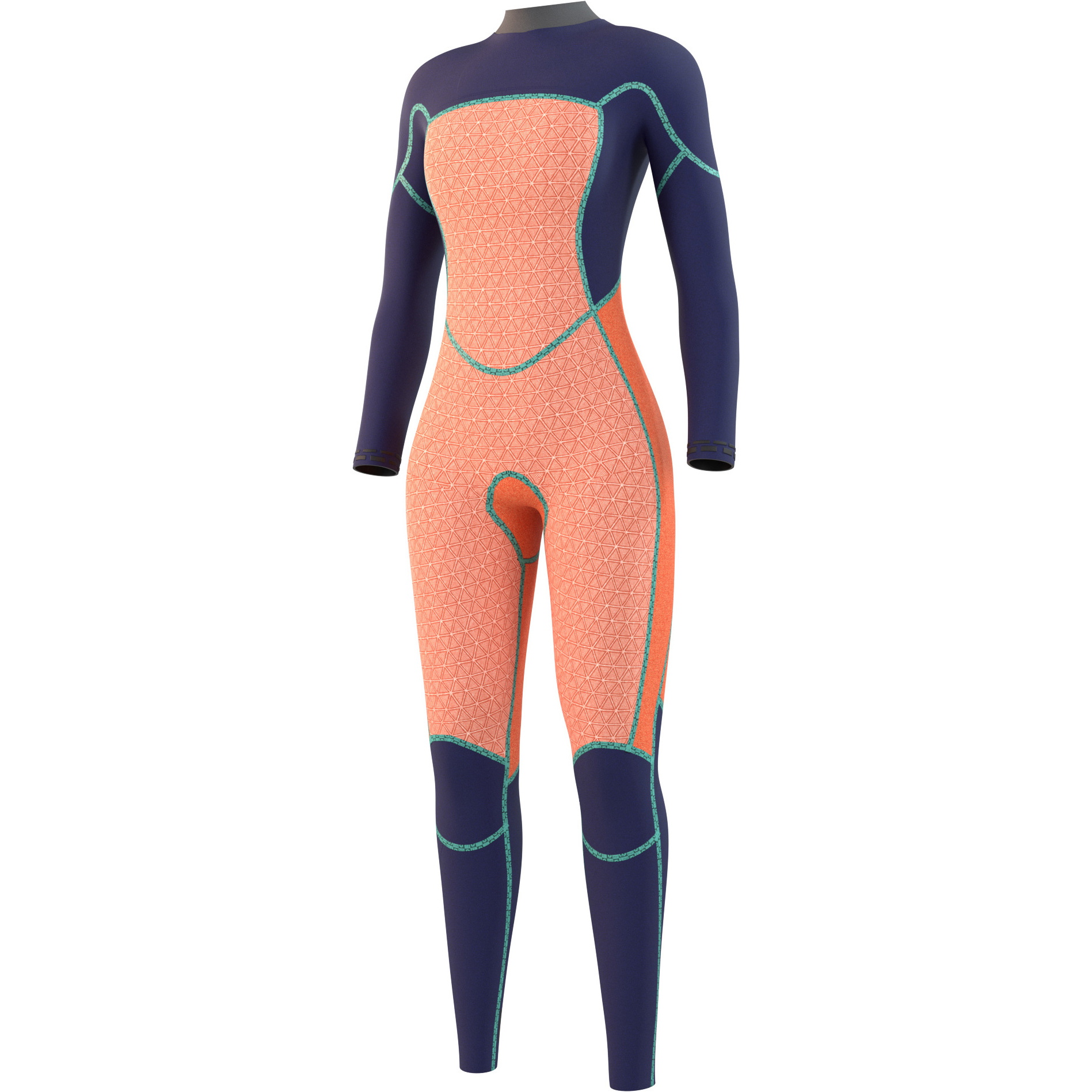 2025 Mystic Womens Jayde 4/3mm Double Front Zip Wetsuit 35000.230013 - Black