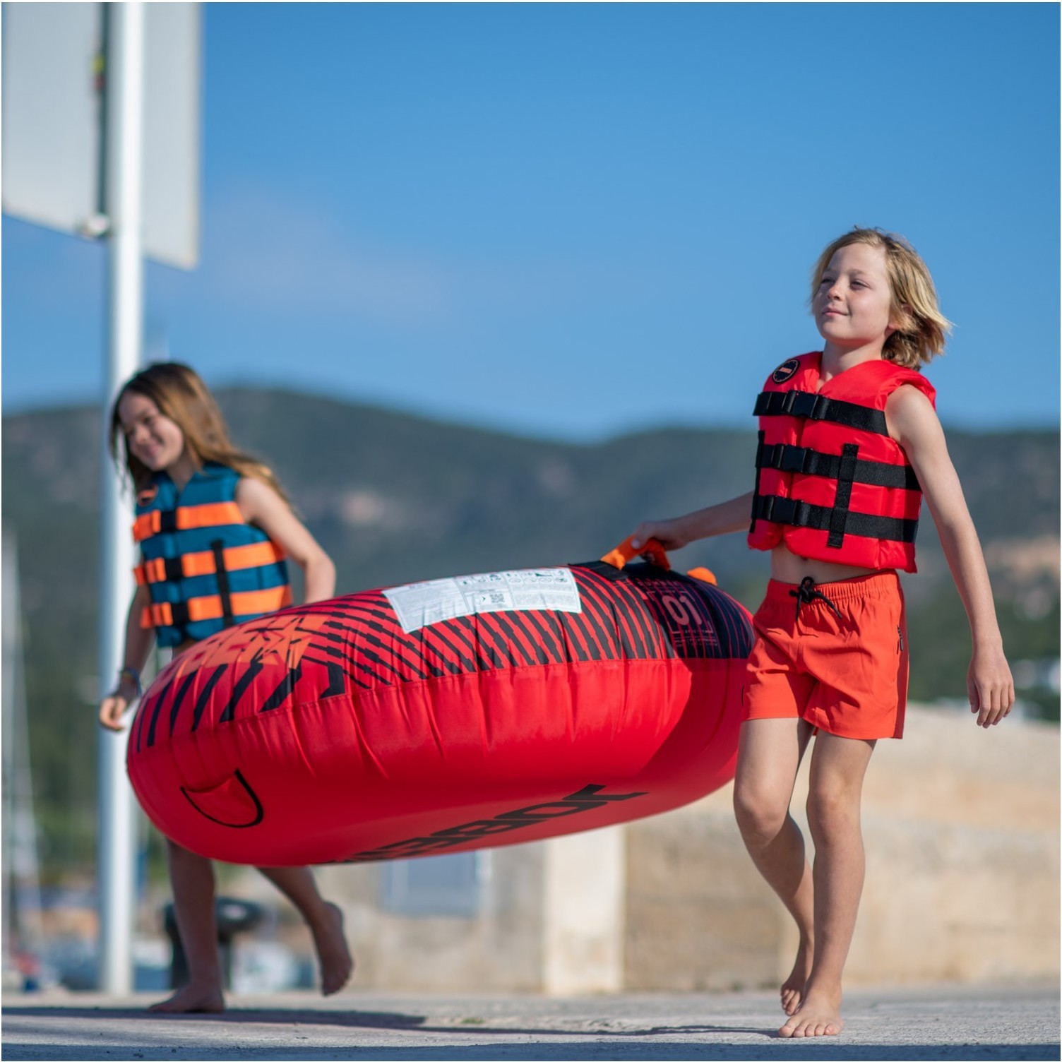 2026 Jobe Junior Nylon 50N Life Vest 2448230 - Red