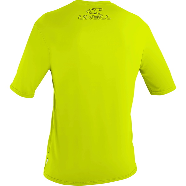 2026 O'Neill Youth Basic Skins Short Sleeve Rash Tee 3422 - Lime