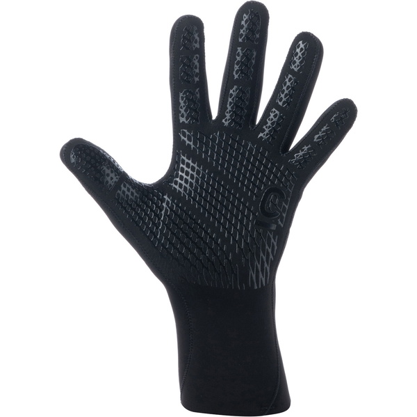 2026 C-Skins Legend 3mm Neoprene Gloves C-GLLE - Black