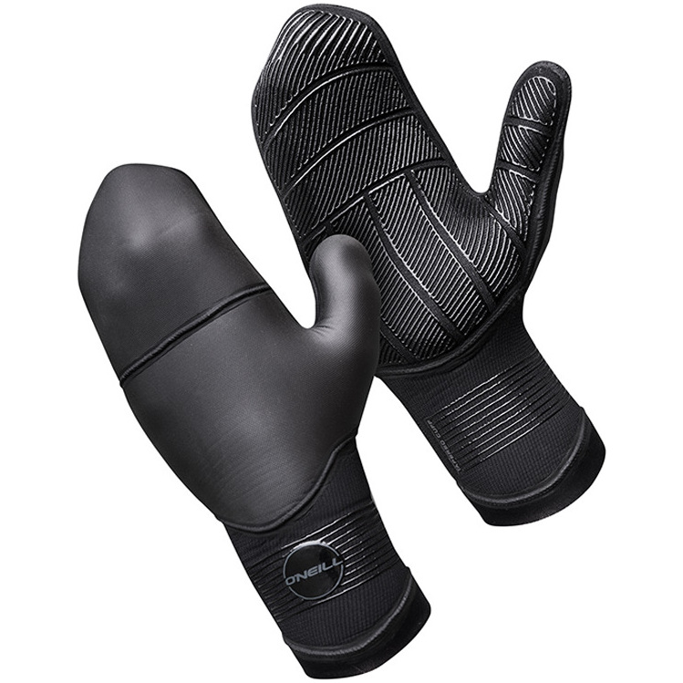 2026 O'Neill Psycho Tech 5mm Neoprene Mittens Black 5106