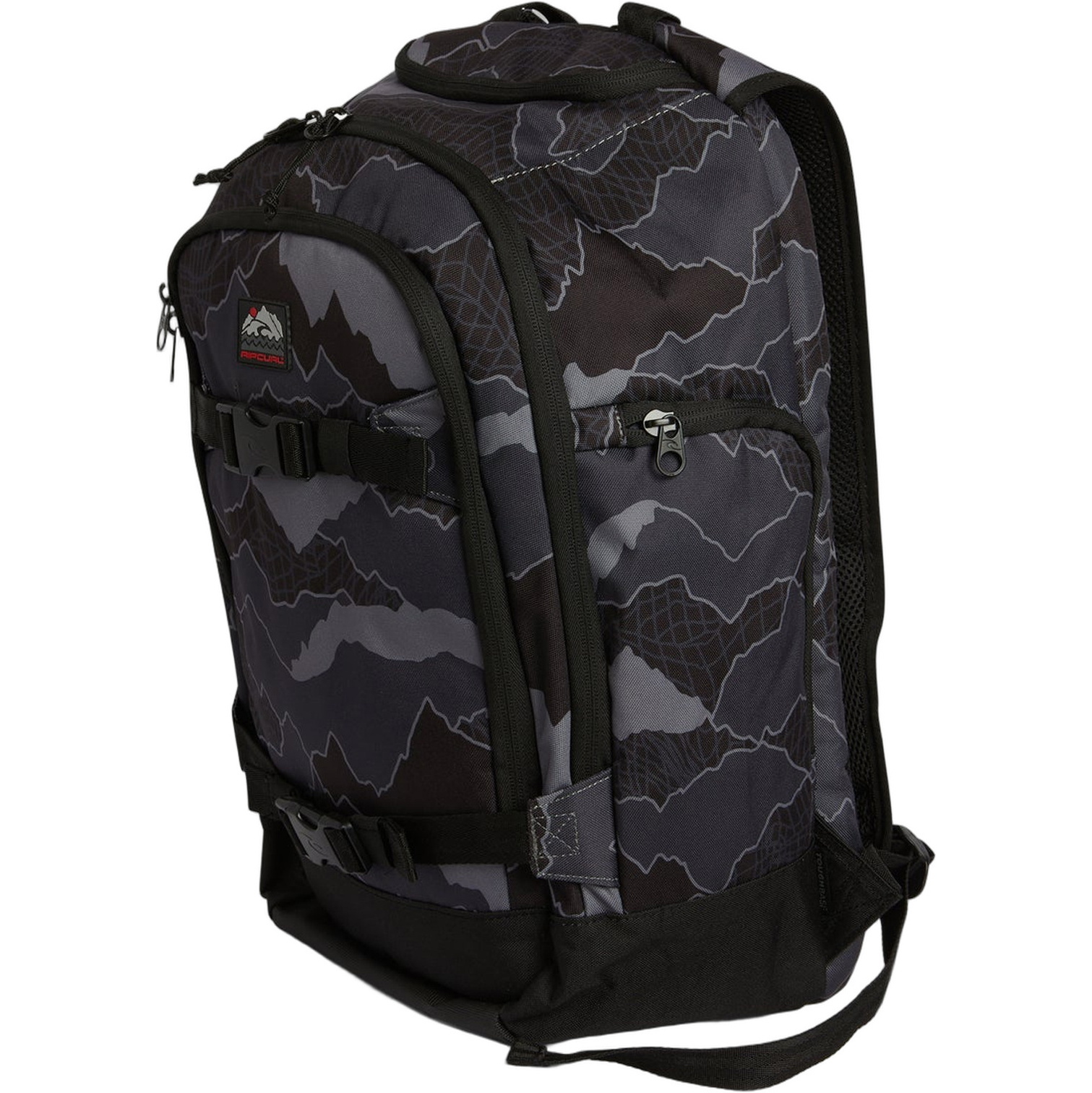 2026 Rip Curl Posse 33L Search Camo Backpack 16AMBA - Black / Grey