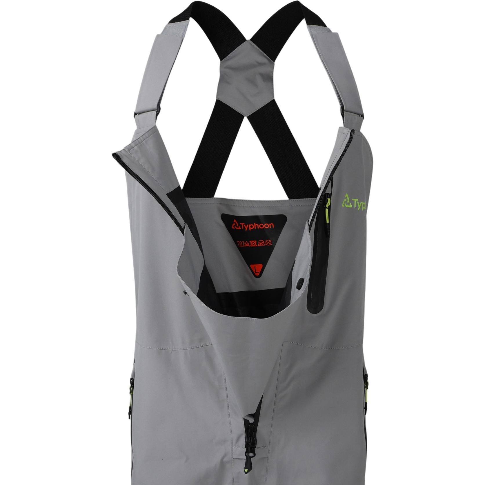 2026 Typhoon Performance Hi-Fit Salopettes P203802 - Slate