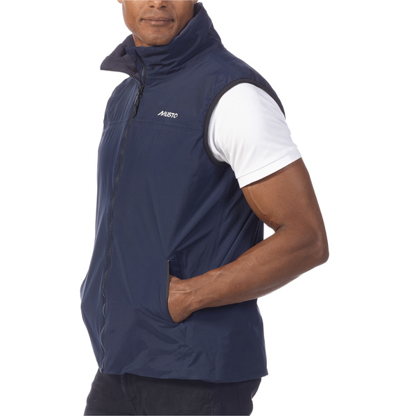 2026 Musto Mens Snug Vest 2.0 82283 - Navy / Cinder
