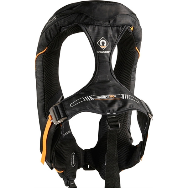 2025 Crewsaver Ergofit 290N Ocean Hammar Lifejacket + Harness + Light +Hood 9135BKHP