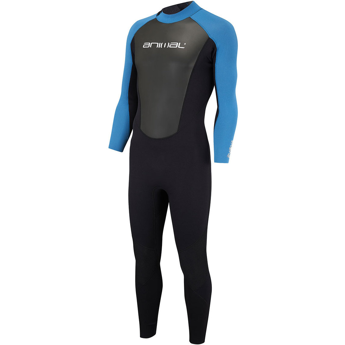 Animal Nova 3/2mm Flatlock Back Zip Wetsuit Marina Blue AW8SN102