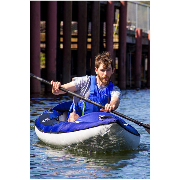 2026 Aquaglide Chinook Tandem XL Inflatable Kayak BLUE & 2 PADDLES & Pump