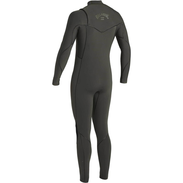 2020 Billabong Mens Furnace Natural 5/4mm Zipperless Wetsuit U45M50 - Black Moss
