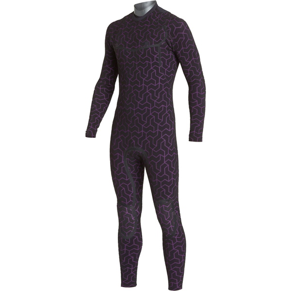 2019 Billabong Mens Furnace Ultra 4/3mm Chest Zip Wetsuit Black Q44M02