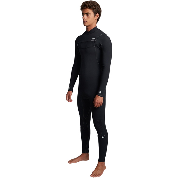 2019 Billabong Mens Furnace Ultra 4/3mm Chest Zip Wetsuit Black Q44M02