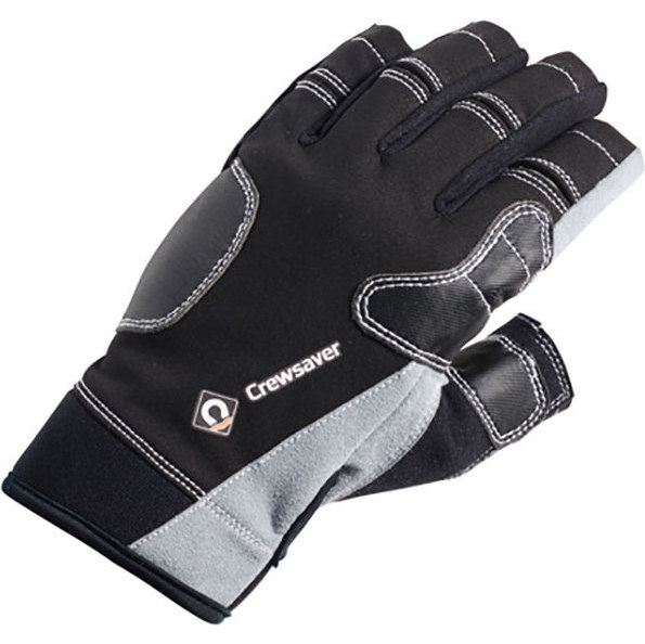2026 Crewsaver Junior Short Finger Gloves 6950 - Black