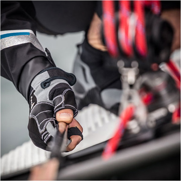 2026 Crewsaver Junior Short Finger Gloves 6950 - Black