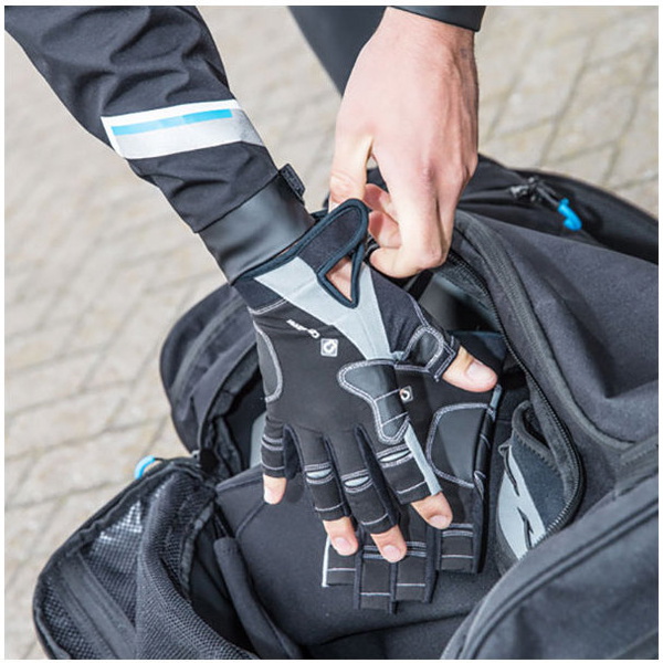 2026 Crewsaver Junior Short Finger Gloves 6950 - Black
