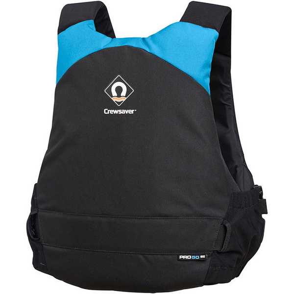 2025 Crewsaver Pro 50N Side Zip Buoyancy Aid Black / Blue 2620