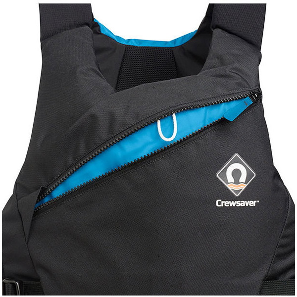 2025 Crewsaver Pro 50N Side Zip Buoyancy Aid Black / Blue 2620