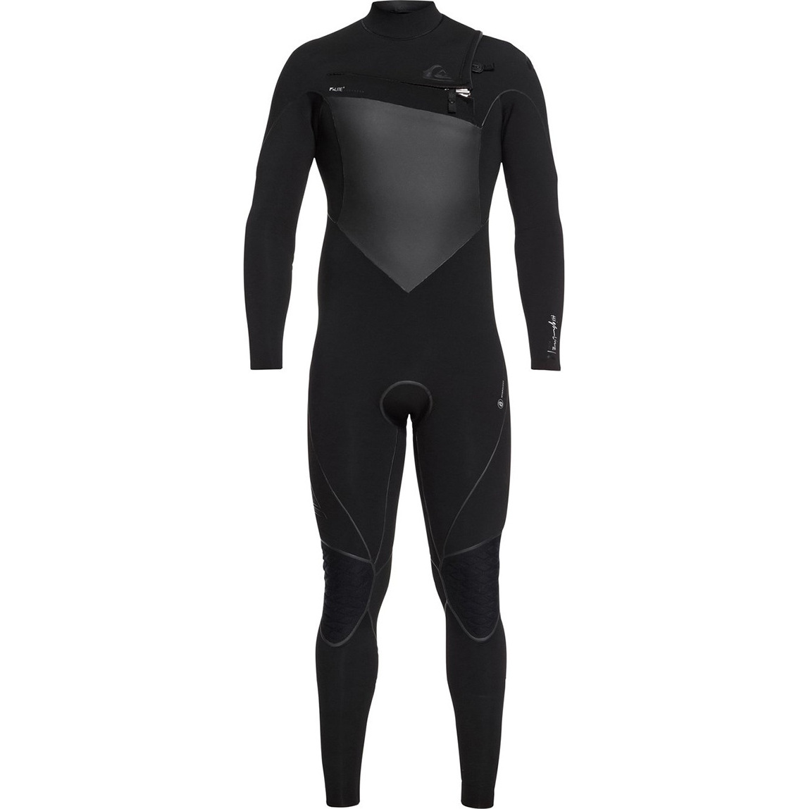 Quiksilver Highline Plus 5/4/3mm Chest Zip Wetsuit Black EQYW103069