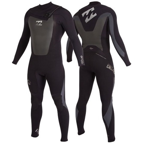 Billabong Foil 3/2mm NEW Chest Zip GBS SEALED SEAM Steamer Westuit D43M12 NEW 2010 BLACK. XL ONLY. LAST ONE