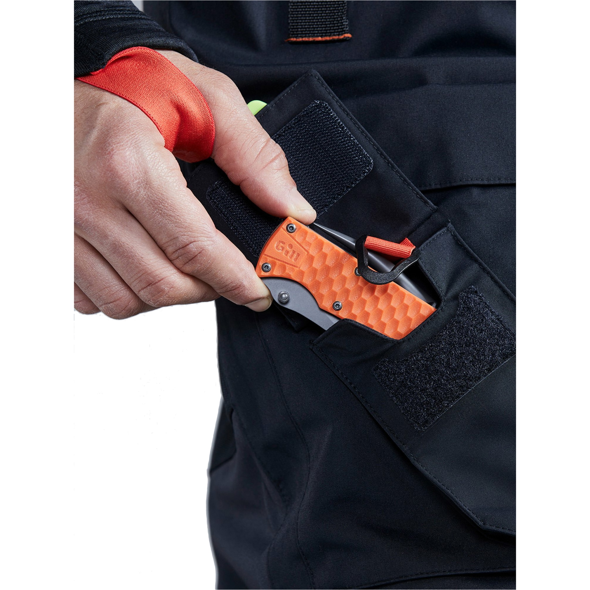 2025 Gill Mens OS1 Ocean Sailing Trousers OS13T - Graphite / Orange