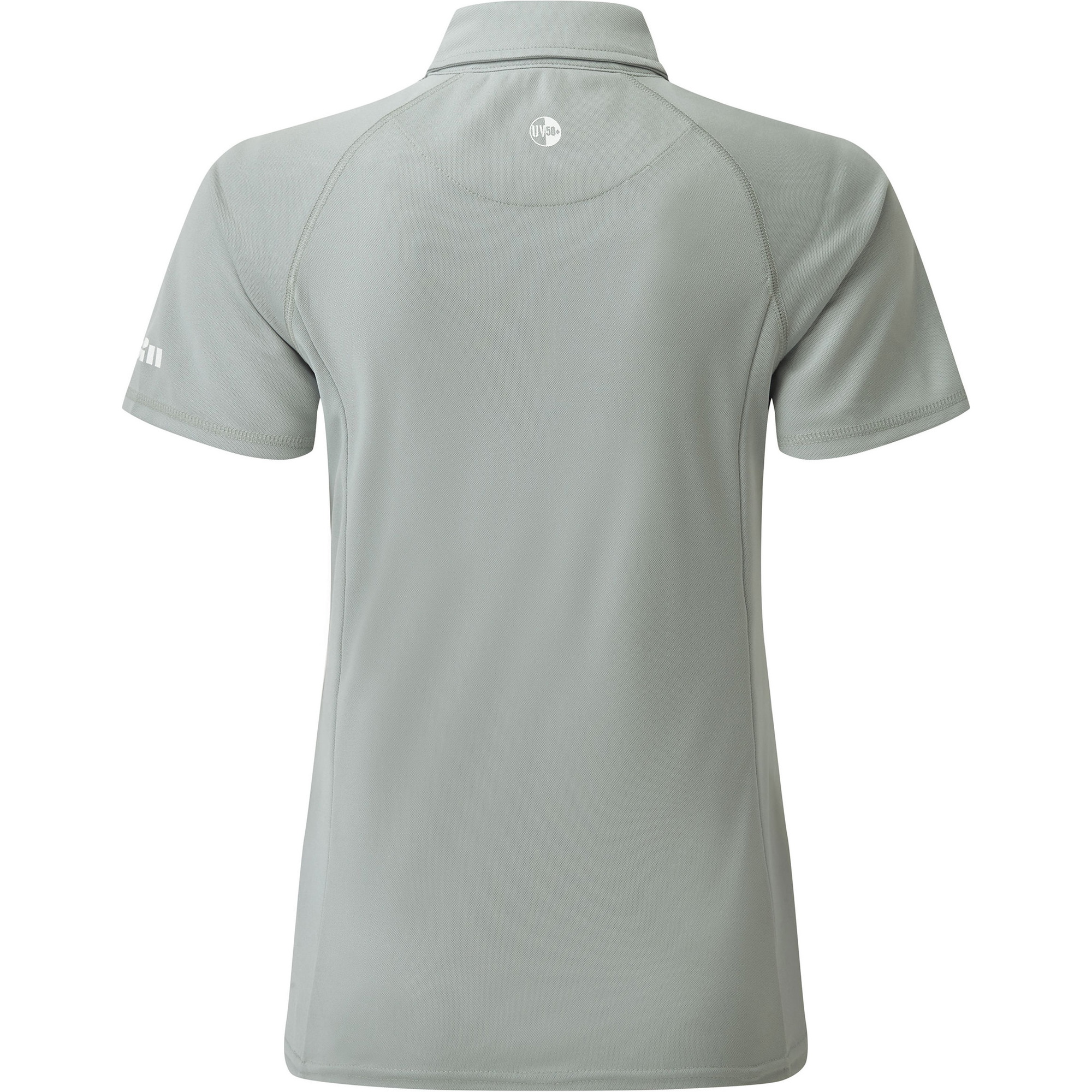 2026 Gill Womens UV Tec Polo Top Grey UV008W