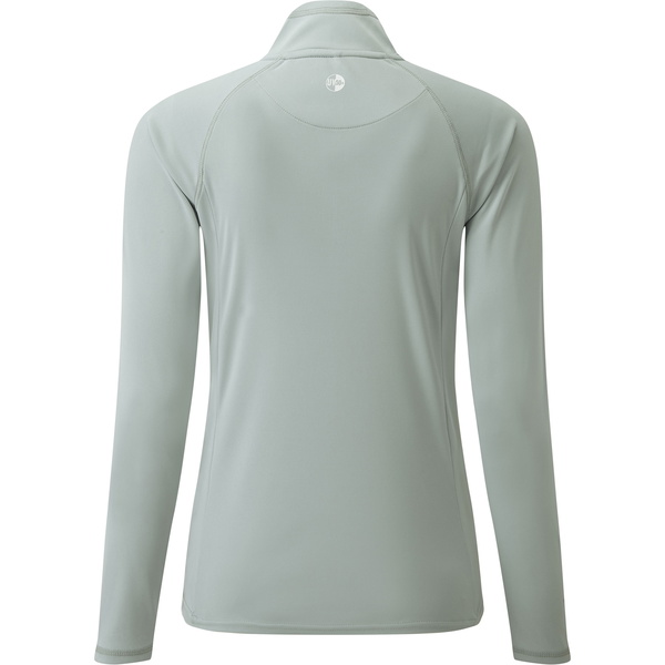 2026 Gill Womens UV Tec Zip Neck Top Grey UV009W