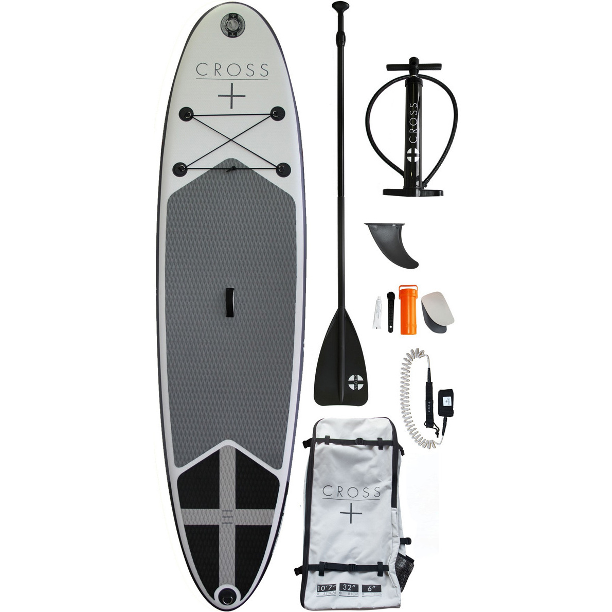 2026 Gul Cross 10'7 Inflatable SUP Board Package CB0029-B4