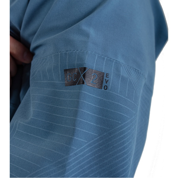 2026 Gul Junior Gamma Taped Spray Top ST0021-B9 - Blue / Grey