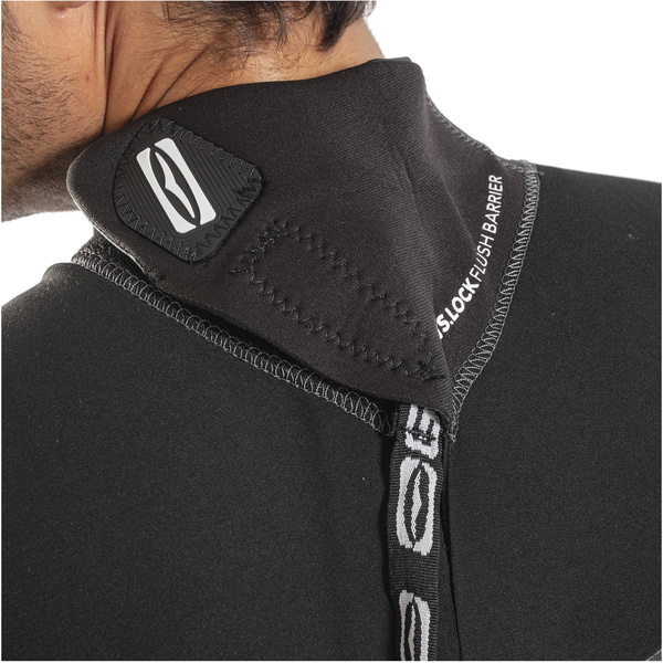 2025 Gul Mens Response 5/3mm GBS Back Zip Wetsuit RE1213-C1 - Grey / Black