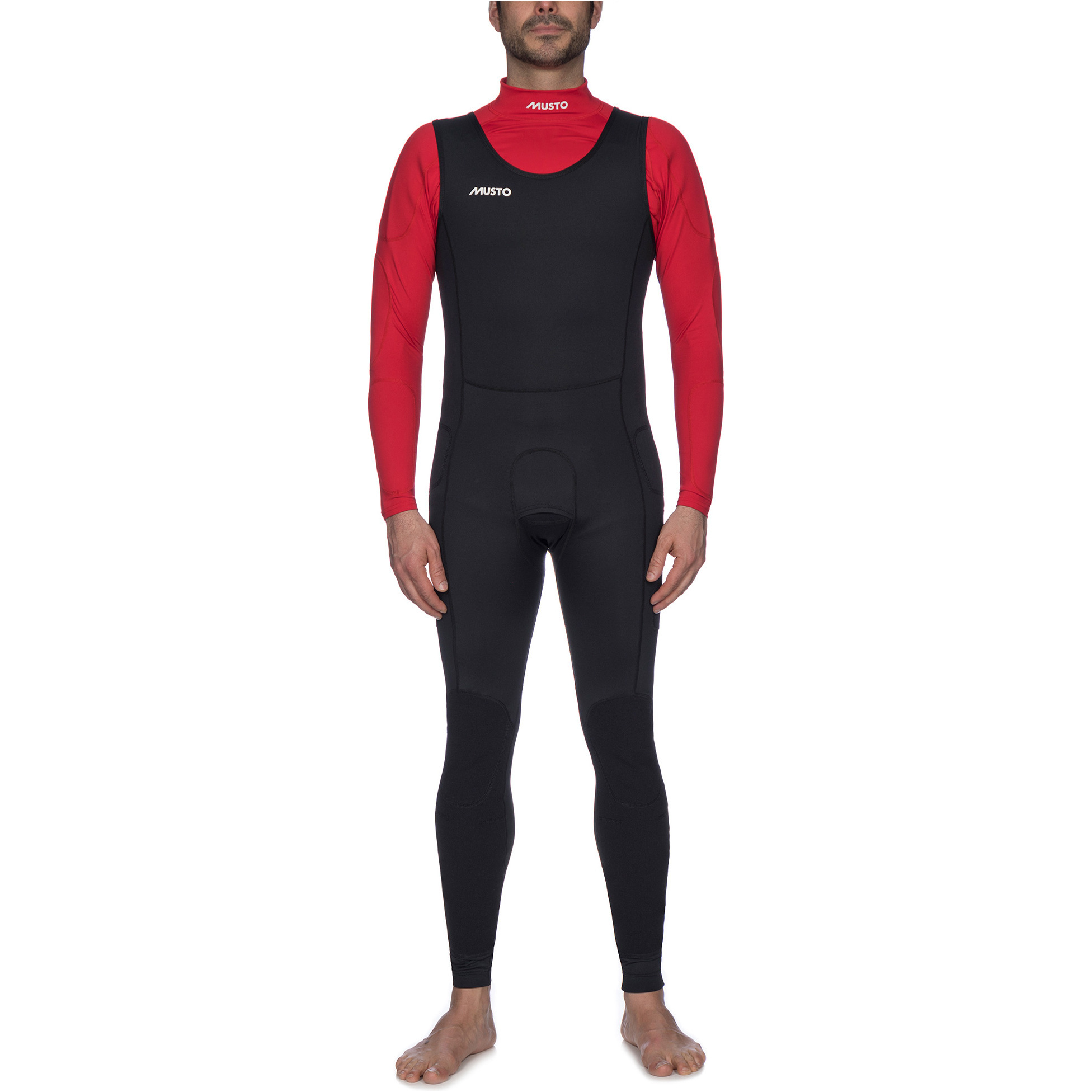 2022 Musto Mens Foiling Sunblock Impact Long John Black SMTR035