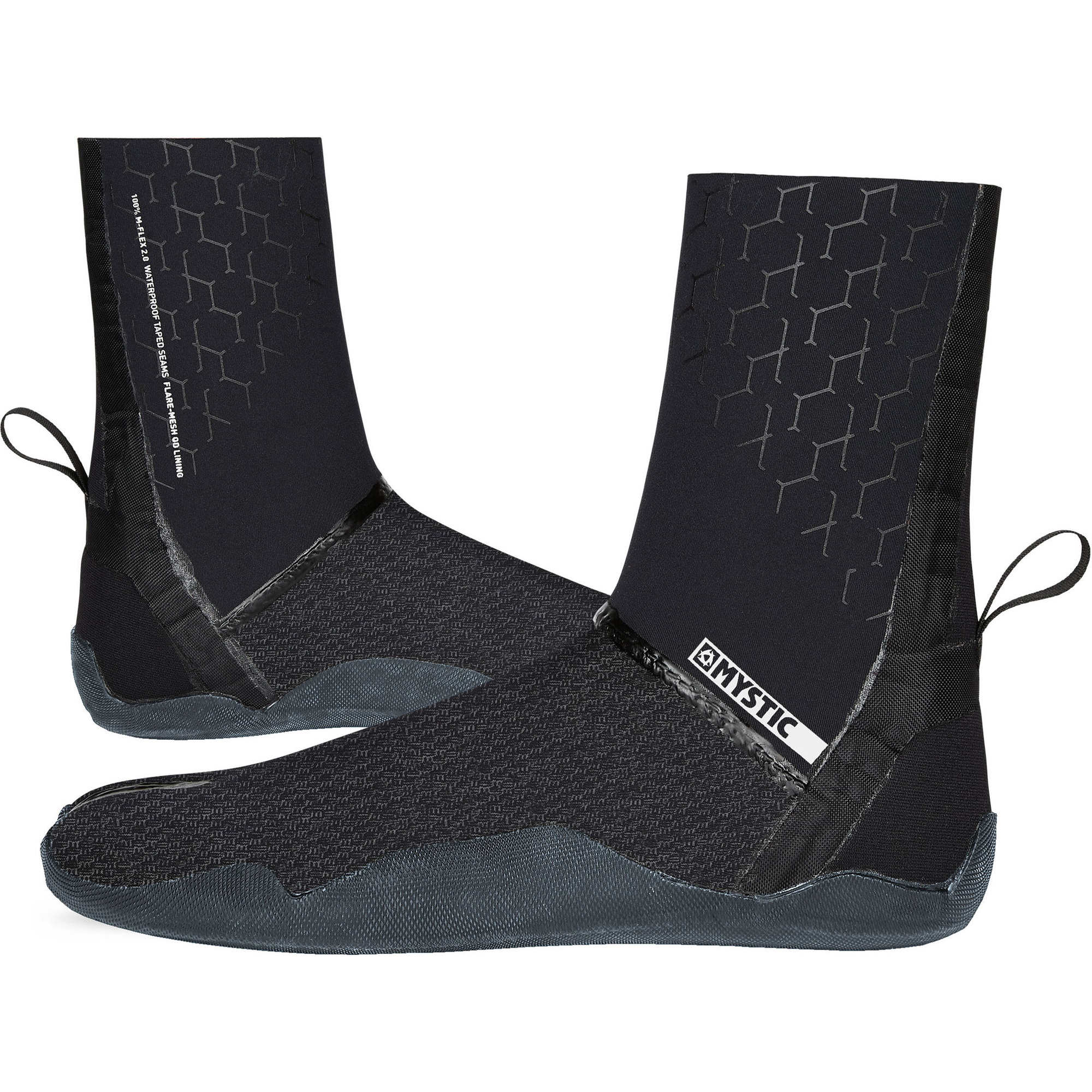 Mystic Majestic 3mm Neoprene Split Toe Boots BTMJ20 - Black