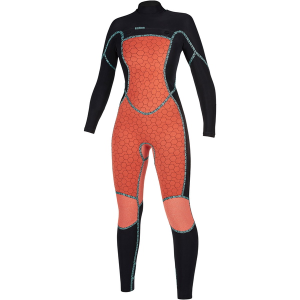 2019 Mystic Womens Dazzled 3/2 Double Chest Zip Wetsuit 200023 - Navy