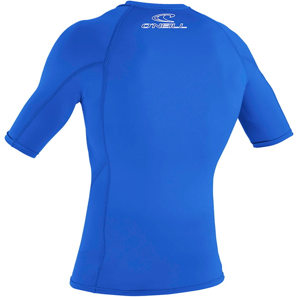 2026 O'Neill Basic Skins Short Sleeve Crew Rash Vest 3341 - Pacific